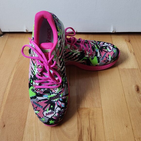 ASICS Size US 10, T6K8N FuzeGEL Women's Multicolor Running Athletic Shoe - Picture 4 of 8